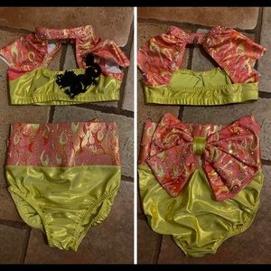 Custom dance costume CL fits 8-10